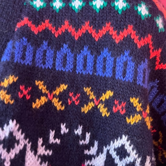 Talbots Vibrant Multicolor Knit Cardigan - Picture 4 of 9